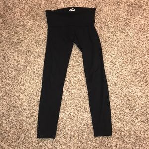 Black Hard Tail Leggings